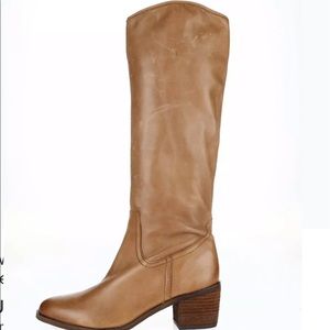 Sam Edelman Loren boots brown/saddle  size 8.5